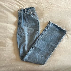 NWOT Abercrombie flair high rise jeans